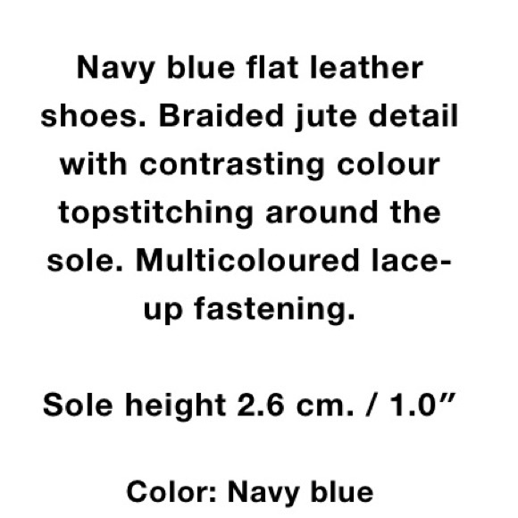 COPY - ZARA 100% LEATHER LACE UP ESPADRILLES BRAND NEW - Picture 6 of 6